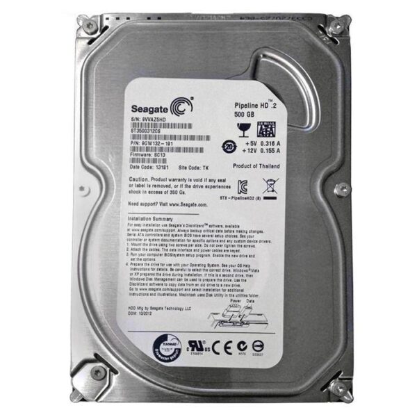 HD 500 Seagate Refurbish