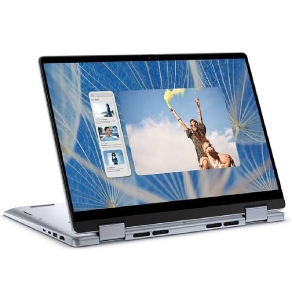 Dell Inspiron 14-7440 2n1 Convertible - Intel Core 7 150U 10 Cores, 16GB DDR5 RAM, 1TB SSD, Intel Graphics, 14" FHD   (1920x1200) Touch, Backlit/ Copilot key, FinderPrint, 4-Cell 64 WHr battery, Win11 - Aluminum Ice Blue