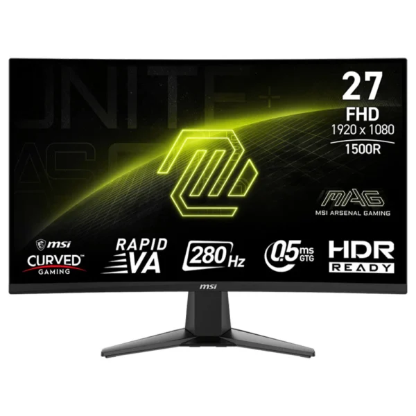 LED 27 MSI MAG 276CXF (FHD) 280Hz 1ms Curved