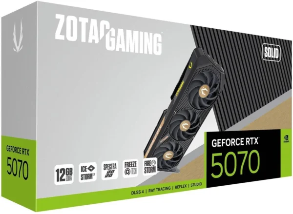 VGA ZOTAC RTX 5070 SOLID 12GB GDDR7