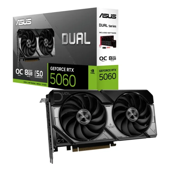 VGA ASUS Dual RTX 5060 8GB OC DDR7