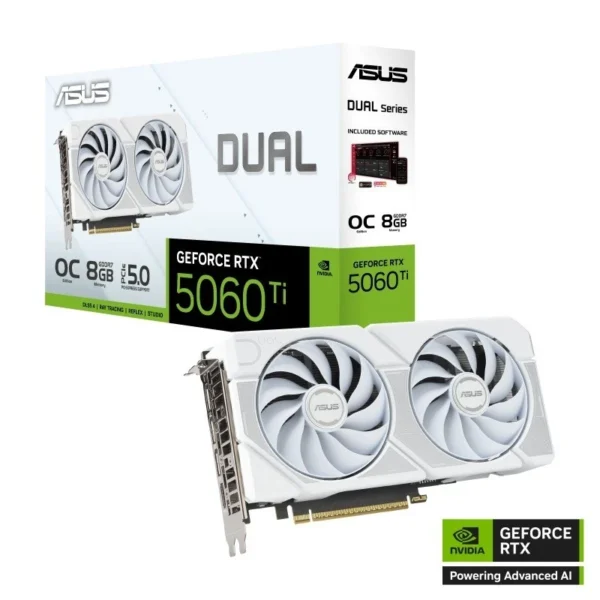 VGA RTX? 5060 Ti Asus Dual  16G OC DDR7 WHITE