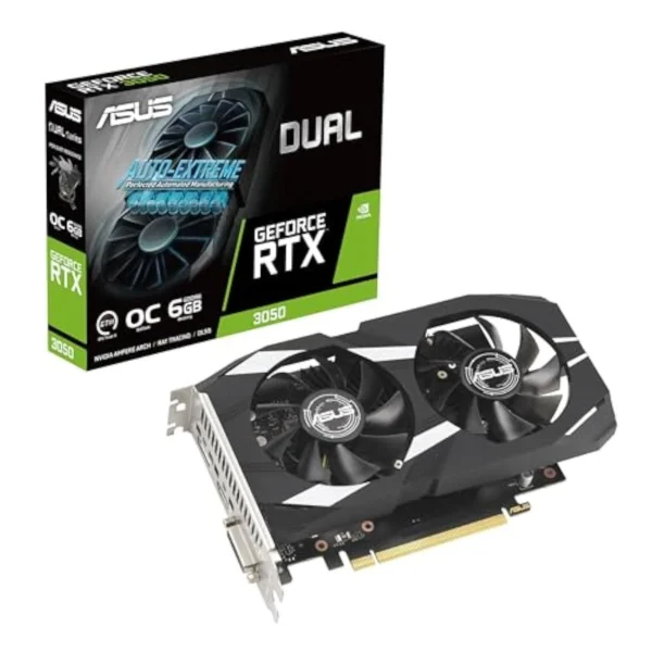 VGA Galaxy GEFORCE RTX 3050 Dual OC 6GB GDDR6