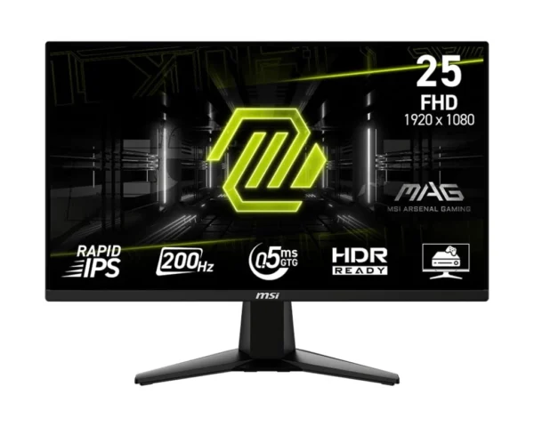 LED 25 MSI MAG 255F E20 (FHD) 200Hz 1ms IPS
