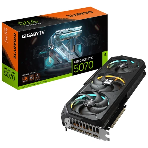 VGA GIGABYTE GeForce RTX 5070 GAMING OC 12GB